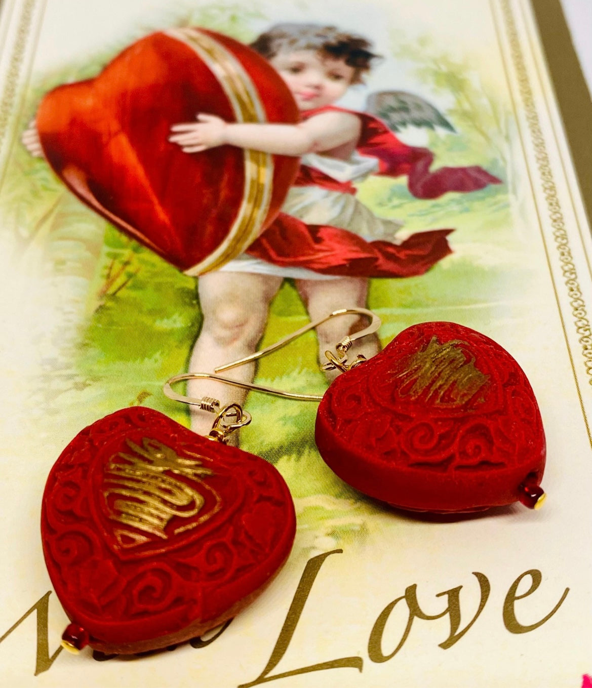 Big HEART Earrings