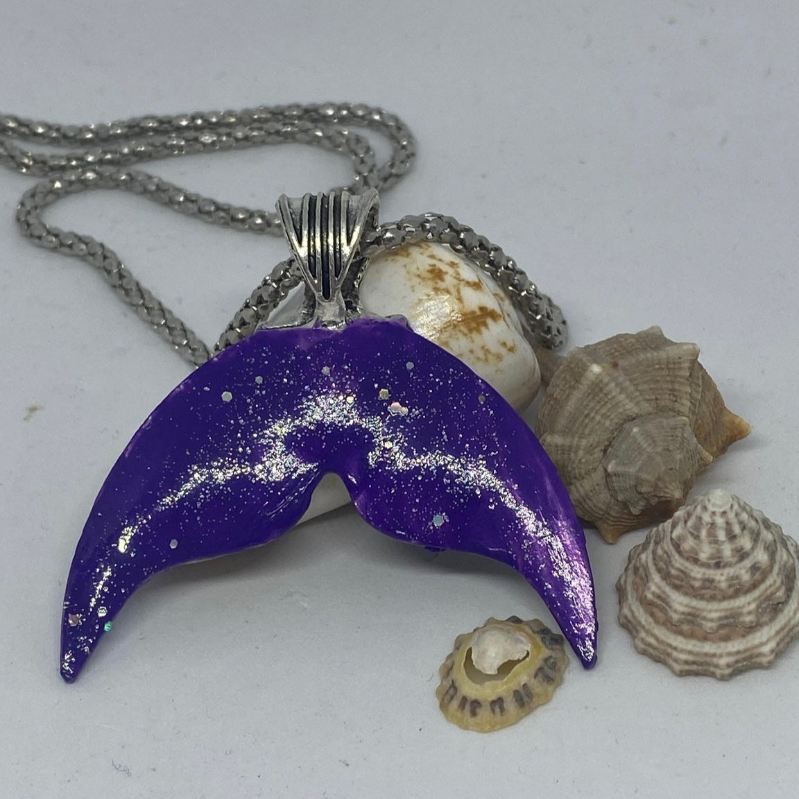Mermaid of Zennor Necklace - Purple