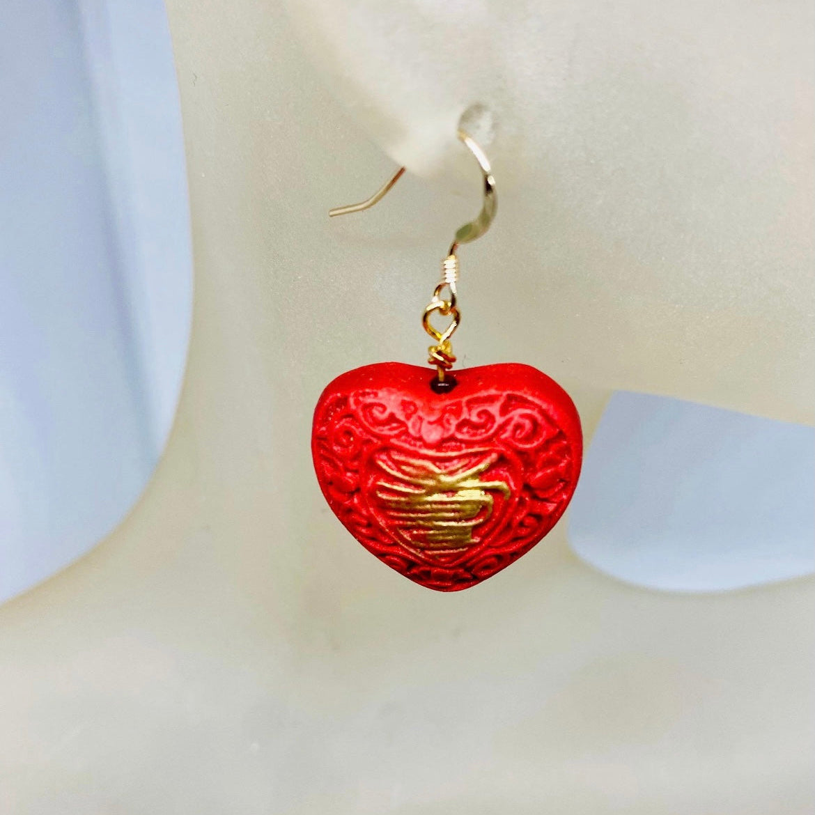 Big HEART Earrings