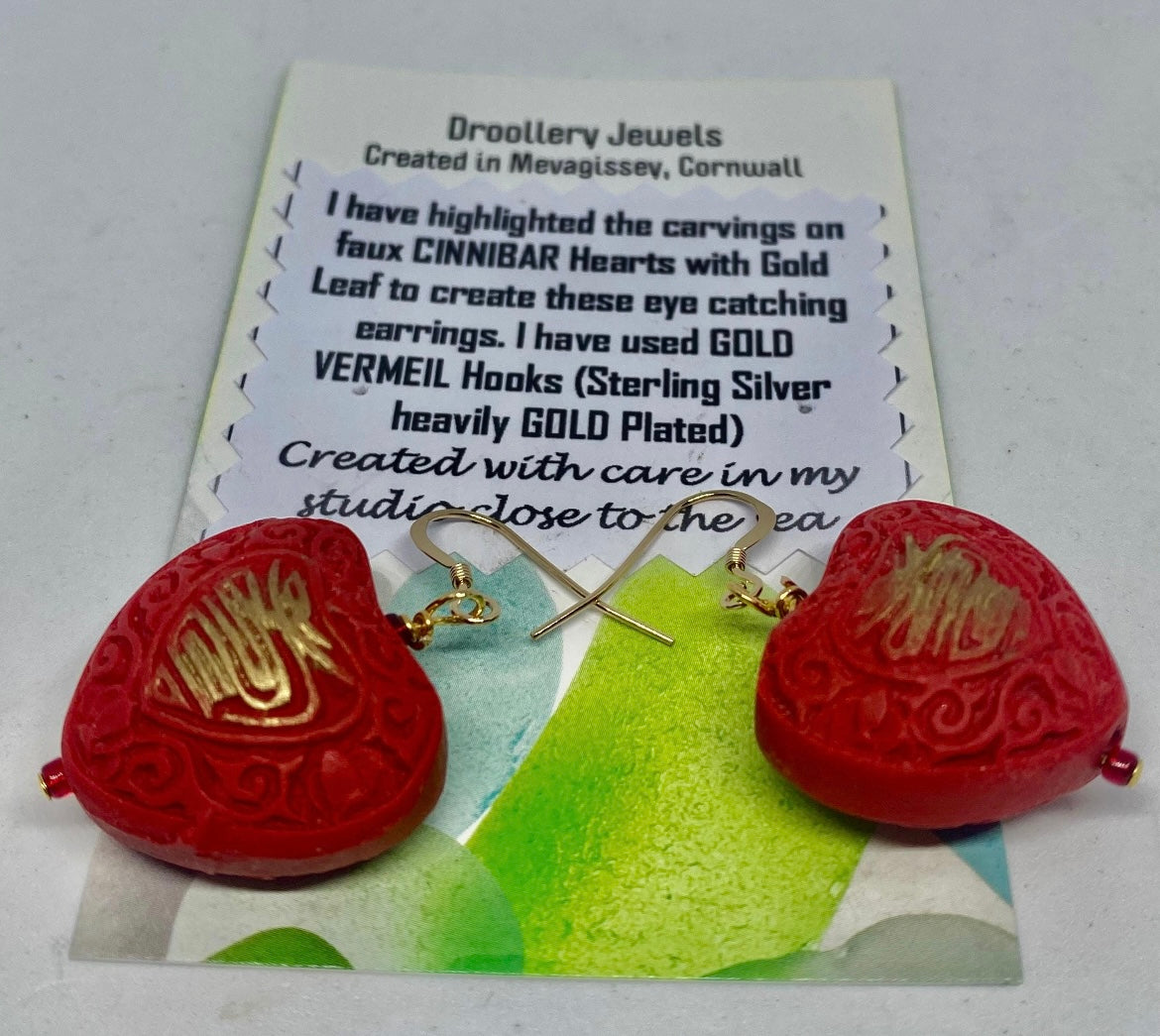 Big HEART Earrings