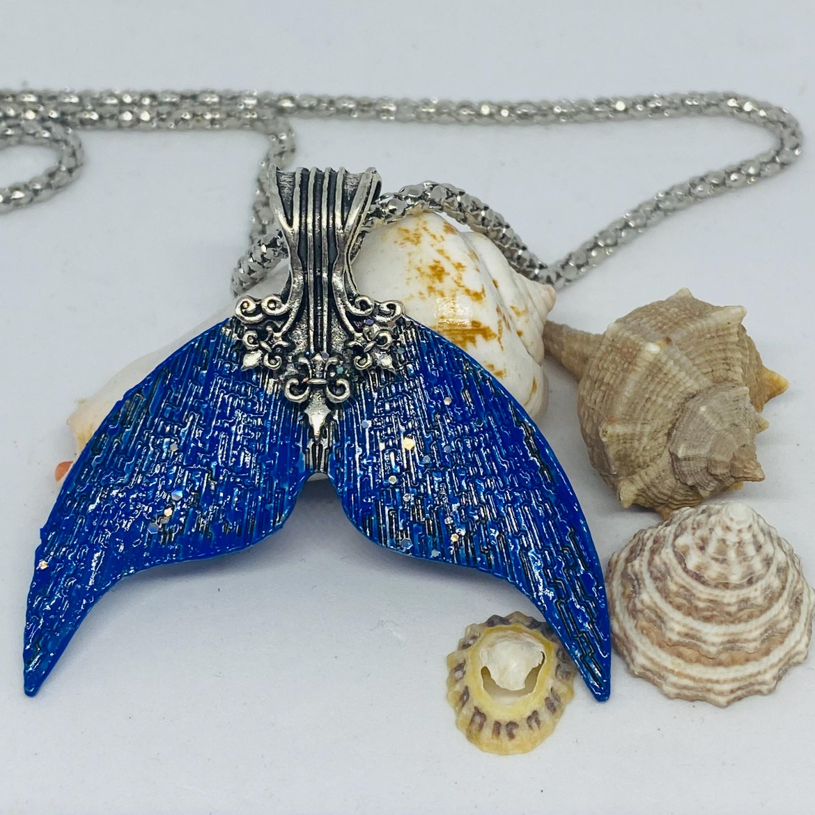 Mermaid of Zennor Necklace - Sky Blue