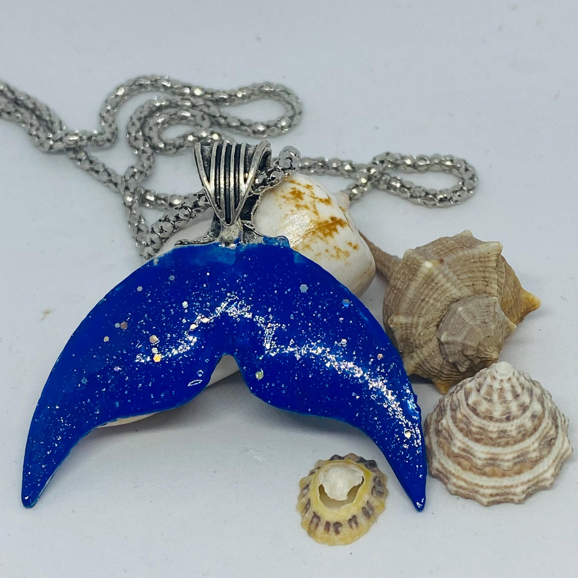 Mermaid of Zennor Necklace - Sky Blue