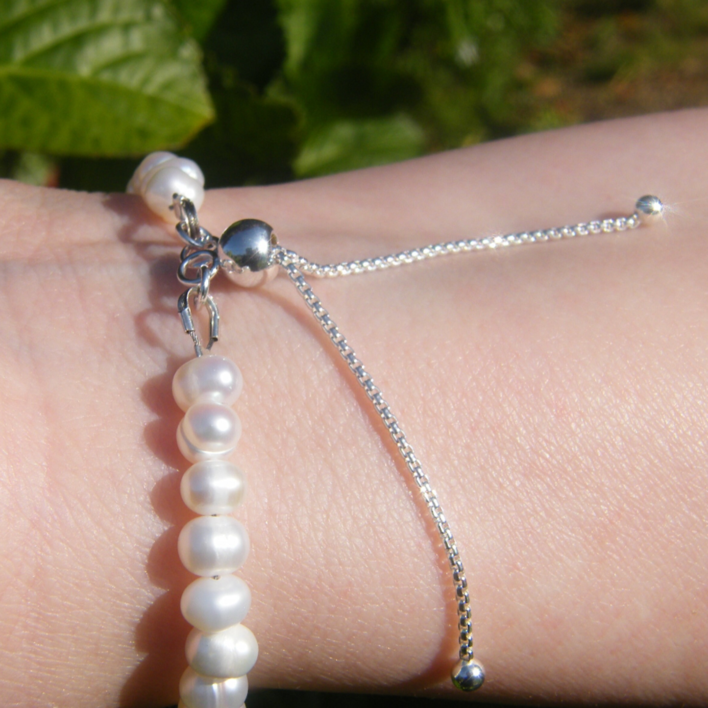 Guardian Angel Freshwater Pearl Bracelet