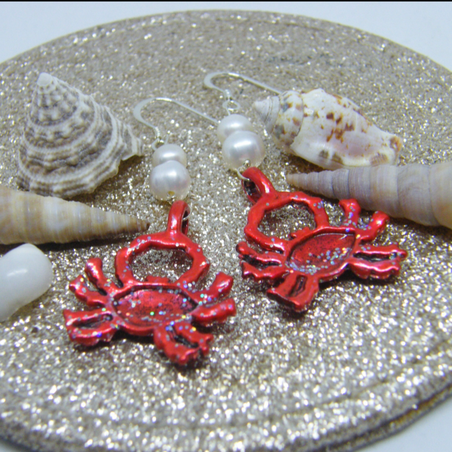 Cornish Crab Earrings