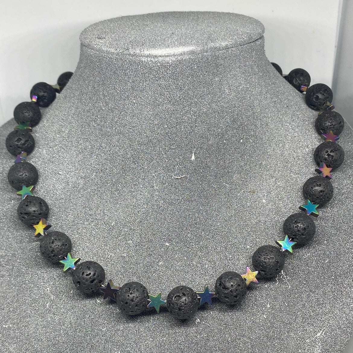 ROCK STAR Tektite & Hematite Unisex Bracelet
