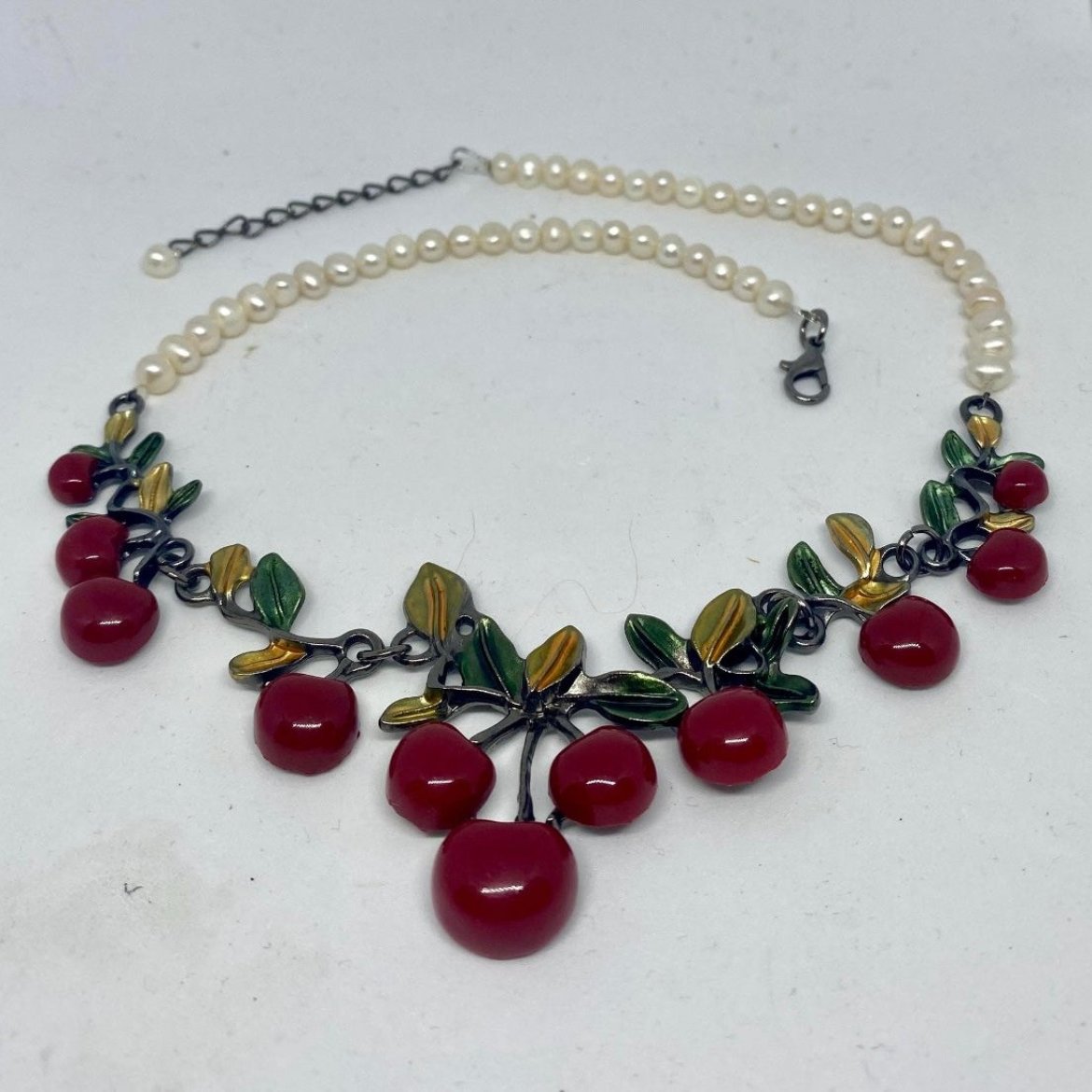 Cherry Sundae Necklace