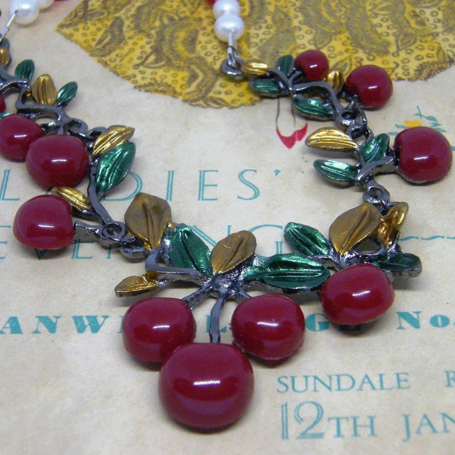 Cherry Sundae Necklace