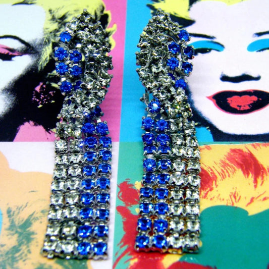 Vintage Rhinestone Earrings