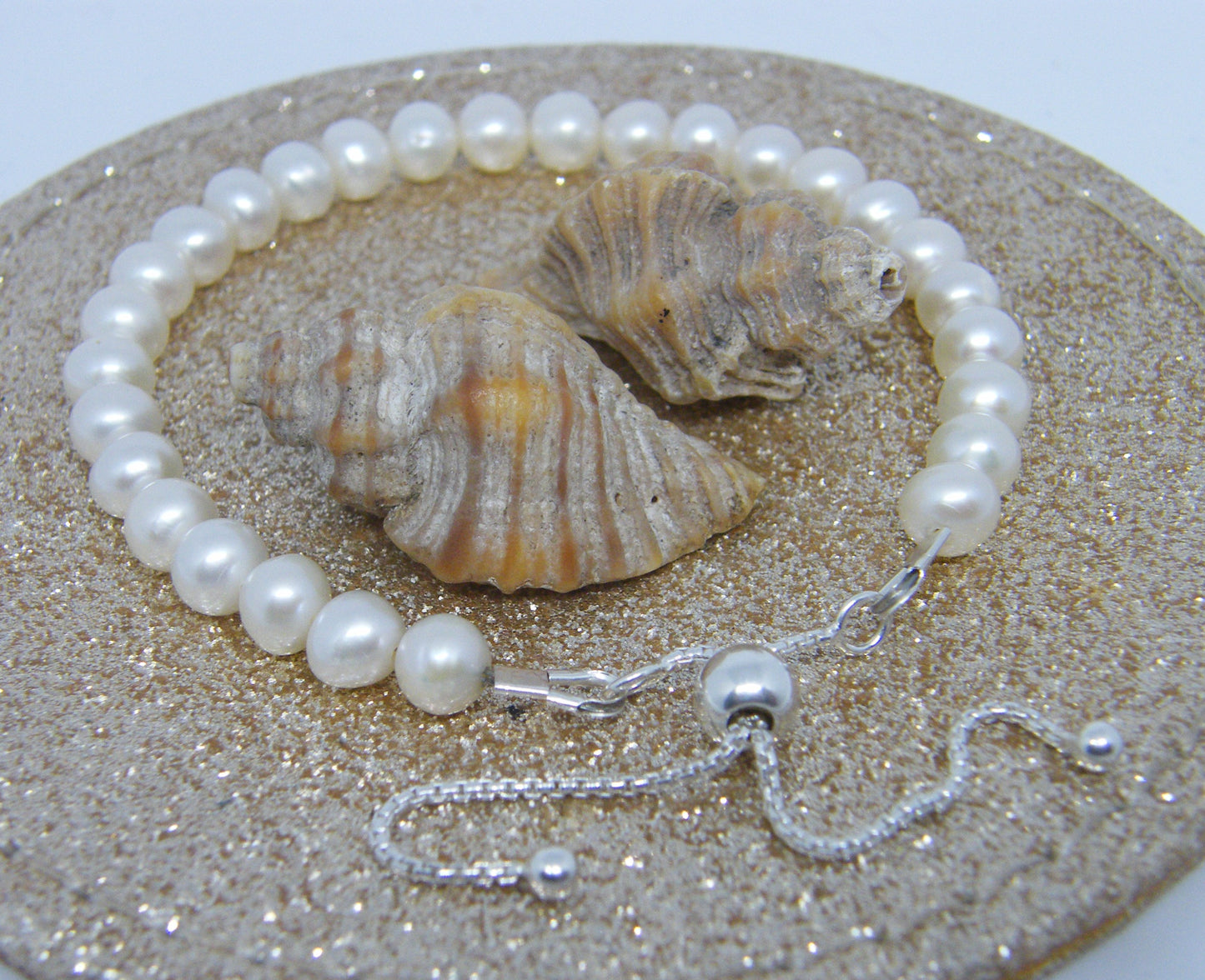 Freshwater Pearl Adjustable Bracelet