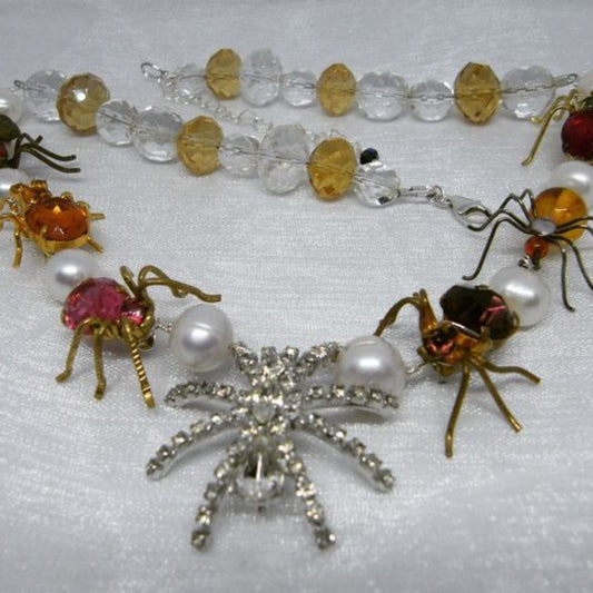 Spiders Necklace